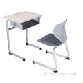 Mesa e cadeira modernos da escola da escola da sala de aula